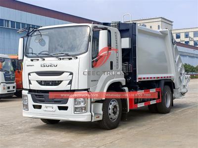 Buy ISUZU 16CBM garbage compactor truck
