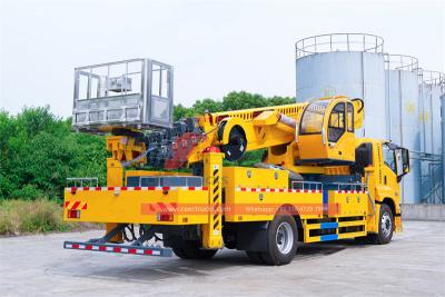 Isuzu GIGA 45m telescoping boom lift truck