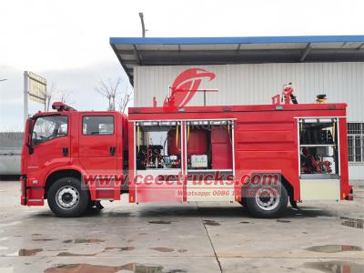 Isuzu new GIGA 4X dry chemical powder fire apparatus
