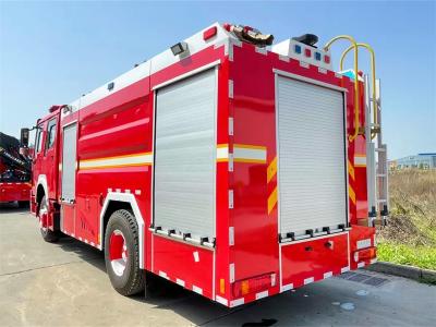 HOWO 4x2 fire water tank lorry