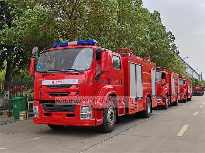 Isuzu GIGA 4X water foam pumper tanker fire truck