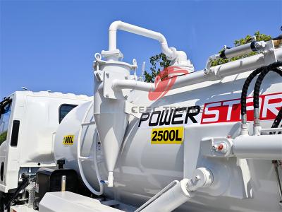 Isuzu NPR combined dredging vehicle