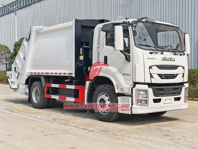 ISUZU FTR 10CBM rear loader garbage compactor truck