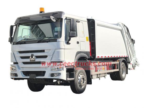 HOWO waste compaction truck