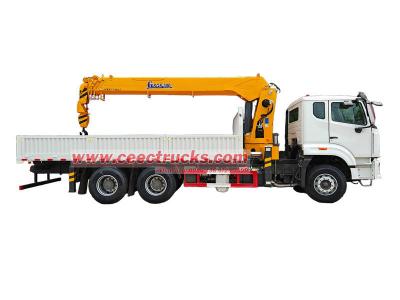 HOWO 12Ton heavy boom crane truck