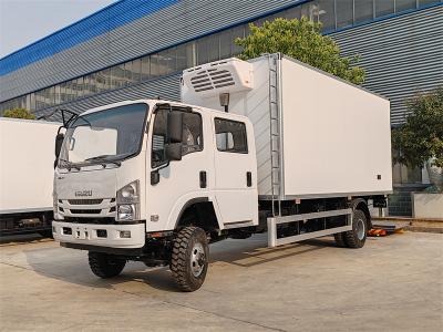Isuzu 100P off-road refrigerator van truck