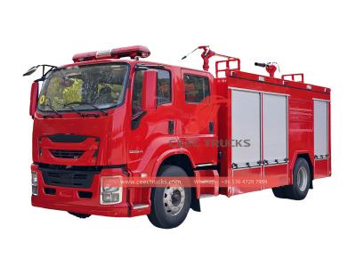 Isuzu  GIGA 4X dry powder fire fighting truck