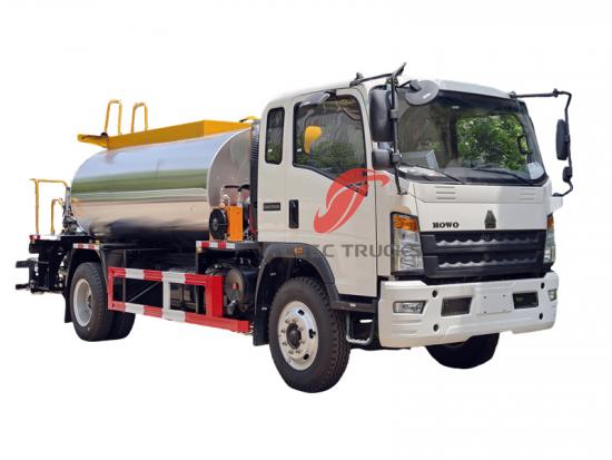 Howo Emulsion Asphalt Bitumen Distributor Truck