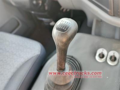 Beiben 6x4 cargo truck with knuckle crane