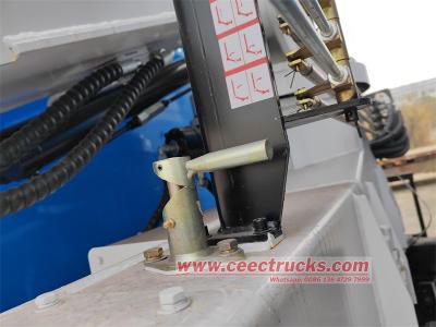 Beiben 6x4 cargo truck with knuckle crane