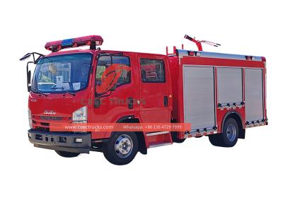 Africa ISUZU city fire rescue truck