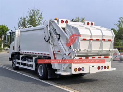 Howo light-duty rear loader garbage truck