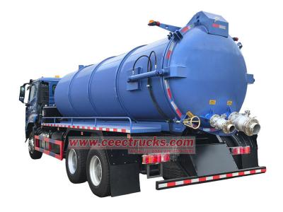 Howo 15 cbm septic tank pump truck
