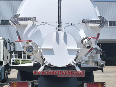 Howo 20 cbm septic tank pump truck
