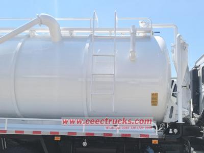 Howo 20 cbm septic tank pump truck