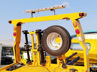 flatbed road rescue tow truck superstructure