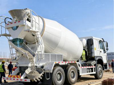 Howo heavy concrete mixer truck with direct sale