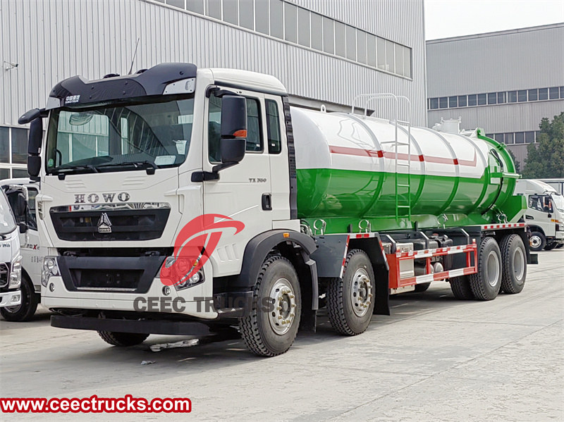 คู่มือฉุกเฉินของ Howo สำหรับการแก้ไขข้อบกพร่องทั่วไปของรถดูดน้ำเสีย