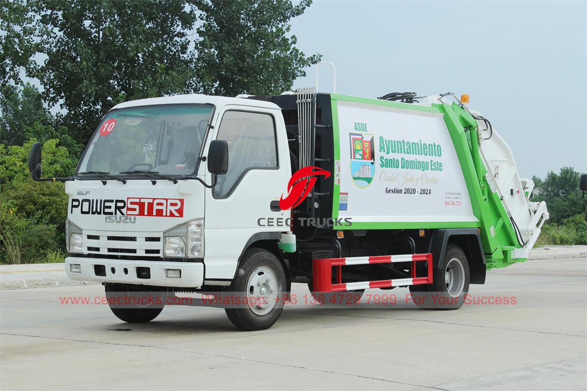 ซัพพลายเออร์รถบรรทุกอัดขยะ ISUZU NKR 6CBM - CEEC TRUCKS