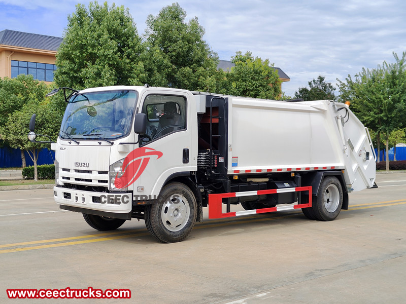 การแก้ไขปัญหาทั่วไปและวิธีแก้ไขสำหรับรถบรรทุกขยะอัดก้อน Isuzu