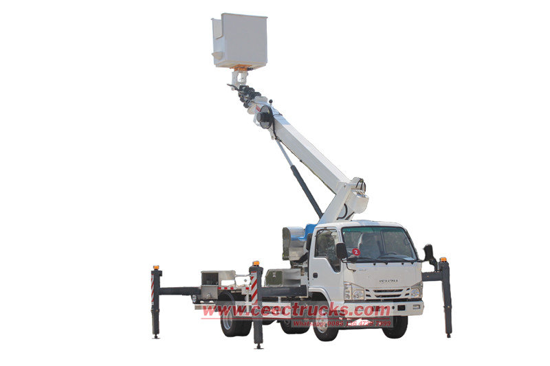 รถบรรทุกยกพื้นอีซูซุเอลฟ์ 16ม.