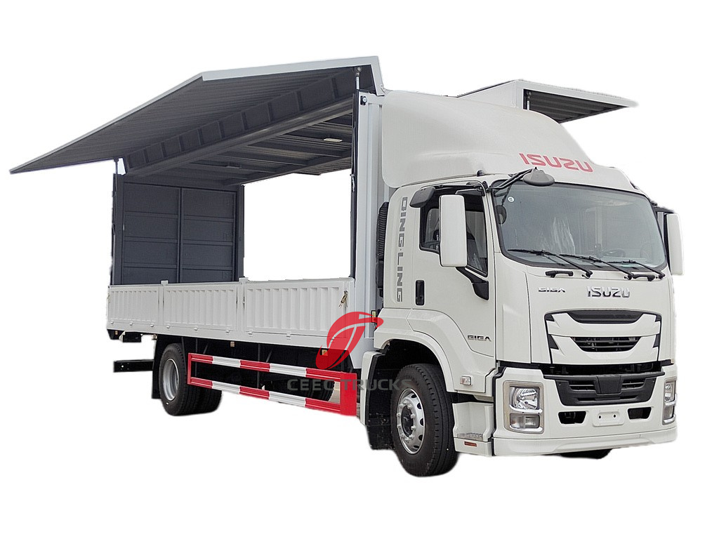 รถบรรทุกติดปีก 23 ฟุต ISUZU GIGA 4X