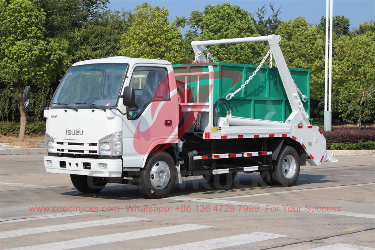รถบรรทุกข้ามแพลตฟอร์ม ISUZU 6 CBM ผลิตโดย CEEC TRUCKS