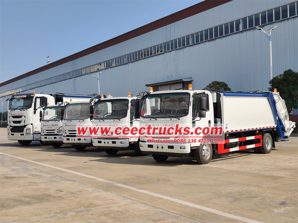 รถบรรทุกบดอัดขยะ ISUZU GIGA 5X ขนาด 16 ลูกบาศก์เมตร คืออะไร