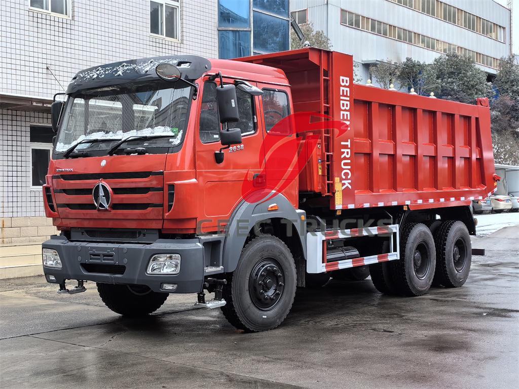 แทนซาเนีย-Beiben RHD 2638 รถบรรทุกดัมพ์ส่งออกโดย CEEC TRUCKS