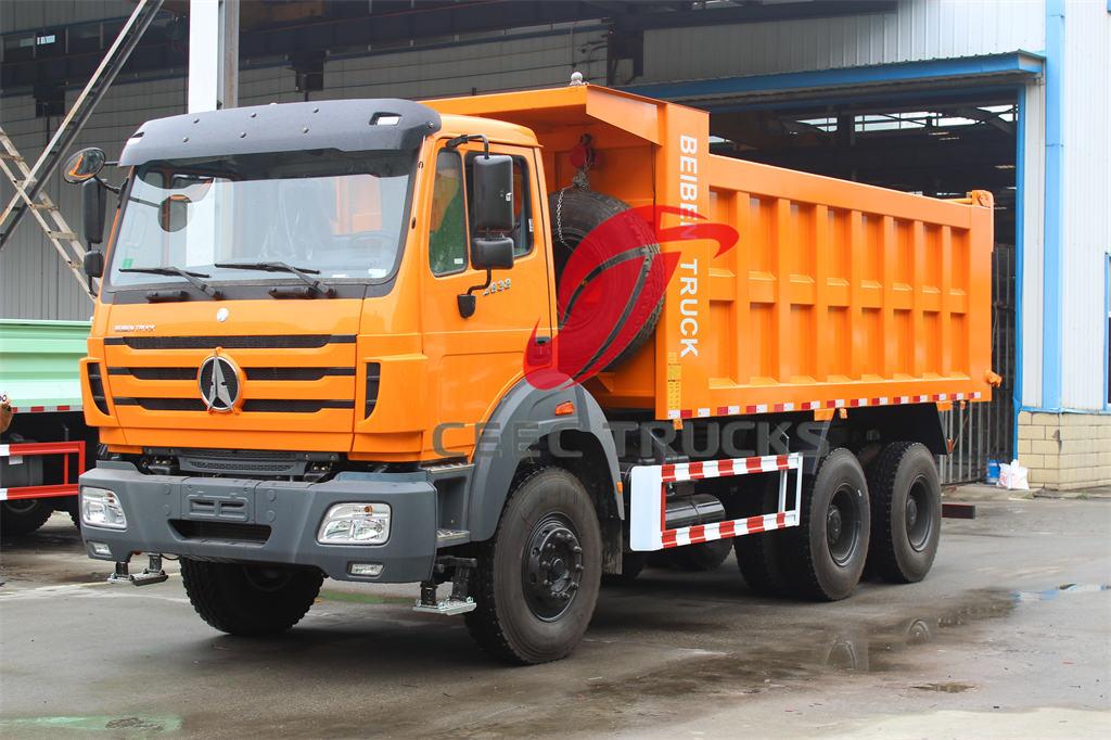 รถบรรทุกพ่วง 10 ล้อ Beiben Congo-5 คันส่งออกจาก CEEC TRUCKS