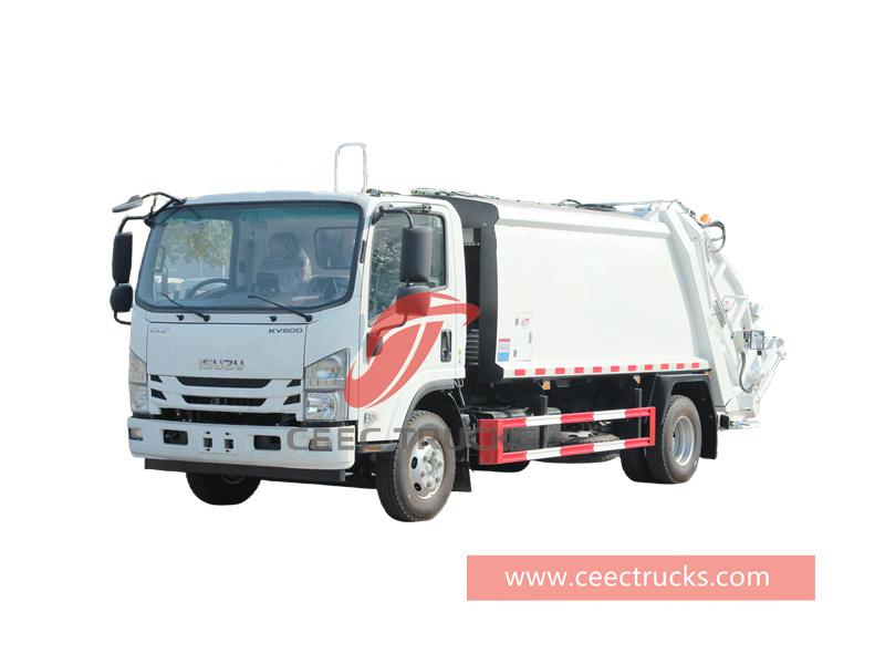 คู่มือรถบรรทุกอัดขยะ ISUZU KV800 ของลูกค้าชาวฟิลิปปินส์