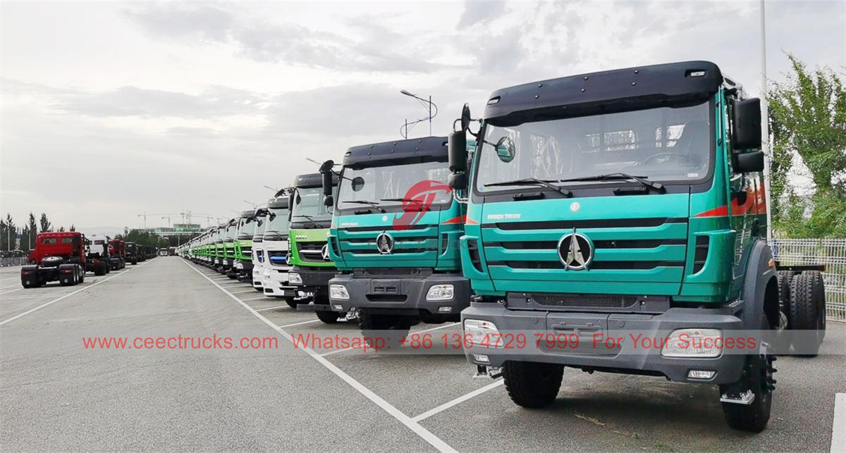 แทนซาเนีย - ส่งมอบแชสซีรถบรรทุก Beiben จำนวน 8 คันจาก CEEC TRUCKS