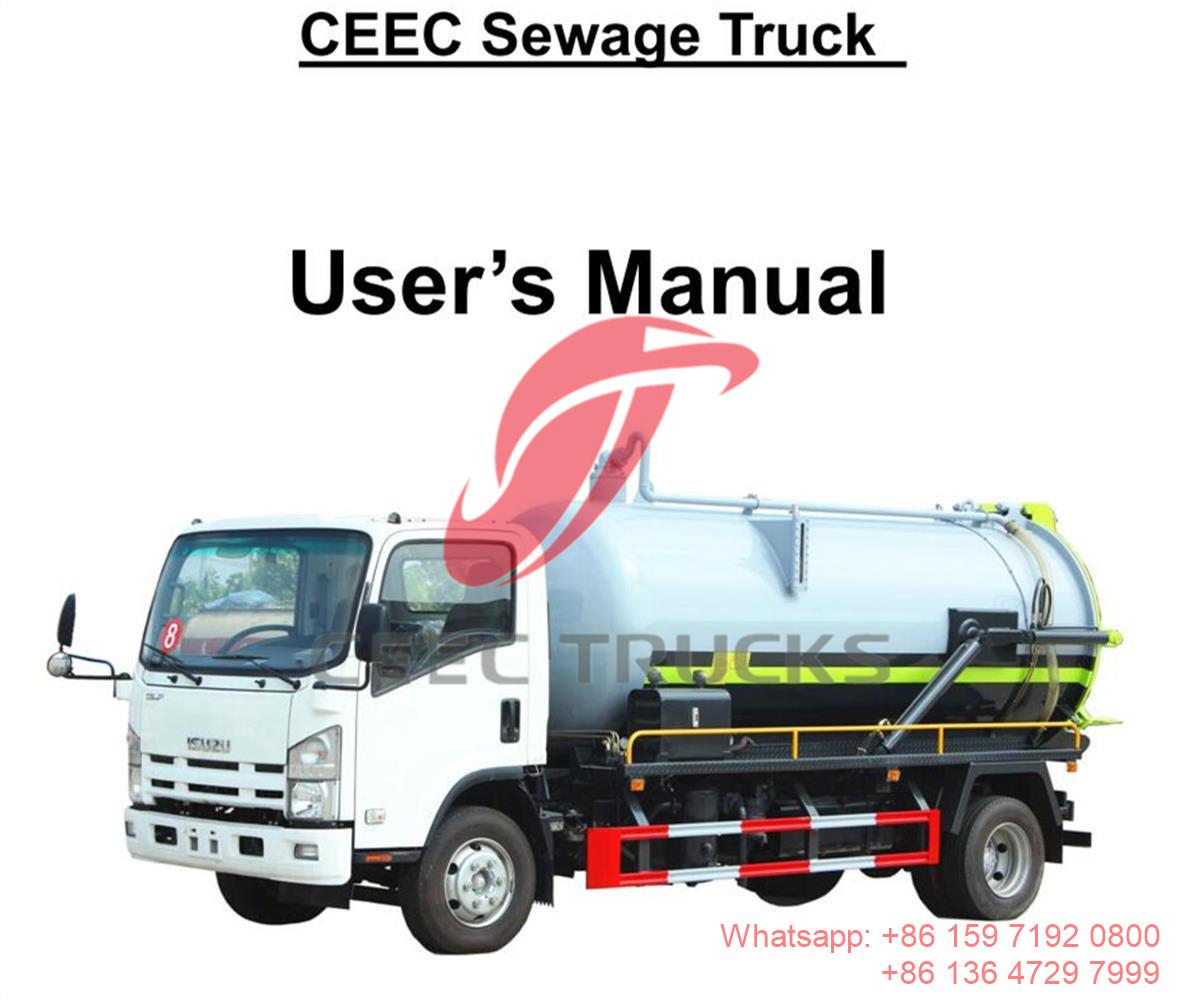 ดูไบ--คู่มือรถบรรทุกน้ำเสีย ISUZU ELF 8000L