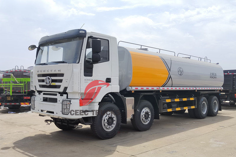 รถบรรทุกน้ำฉีดพรม IVECO 8x4 20cbm รถบรรทุกน้ำ
