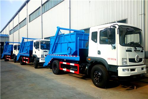 รถบรรทุกแขนสวิง DONGFENG 10cbm จำนวน 40 คันสำหรับโครงการสุขาภิบาลเมียนมาร์