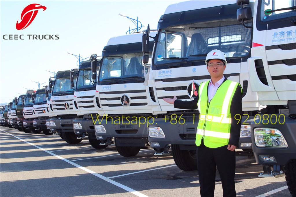 รถบรรทุกลากจูง Beiben 2538 ที่ขายดีที่สุดในแอฟริกา