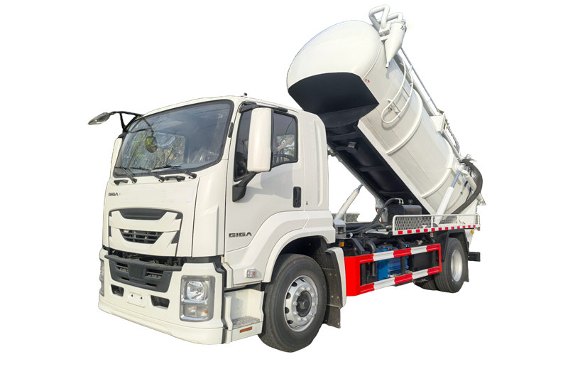 รถบรรทุกดูดฝุ่นอเนกประสงค์ Isuzu 4X GIGA 10cbm